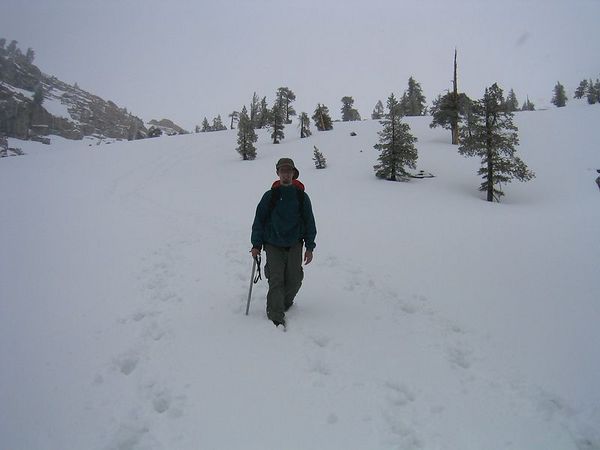 Dave heading down.